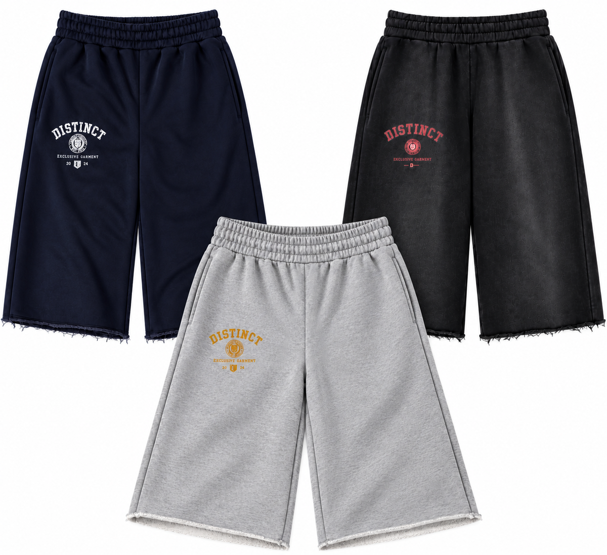 Collegiate 3/4 Sweat Shorts